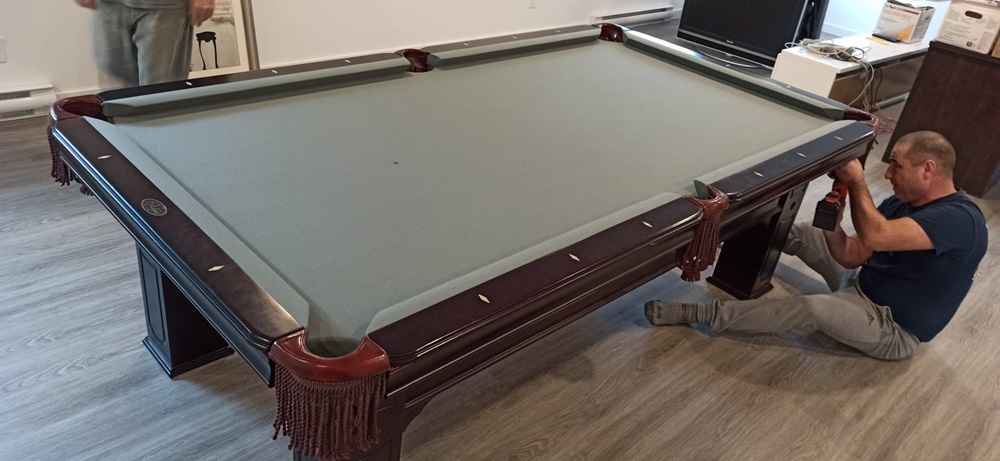 Dimensions et poids de la Table de Billard